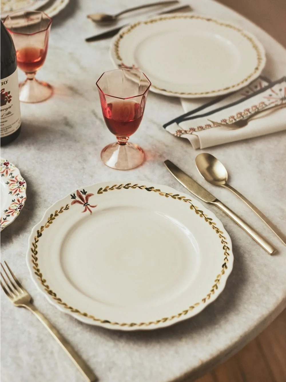 Mimi Thorrison Italian Hours Dinner Plates, Set of 4